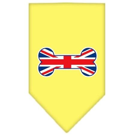 UNCONDITIONAL LOVE Bone Flag UK  Screen Print Bandana Yellow Small UN757800